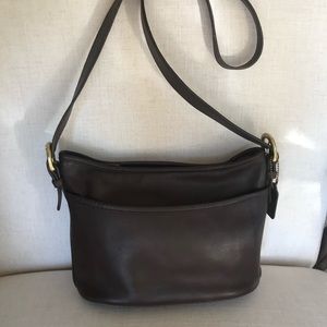 vintage Coach *Worth* brown leather (H6C-4143)